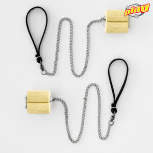 Fire poi  70mm medium size simple loop handle