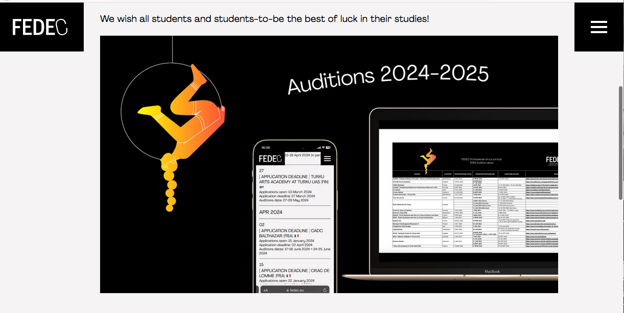 audition fedec